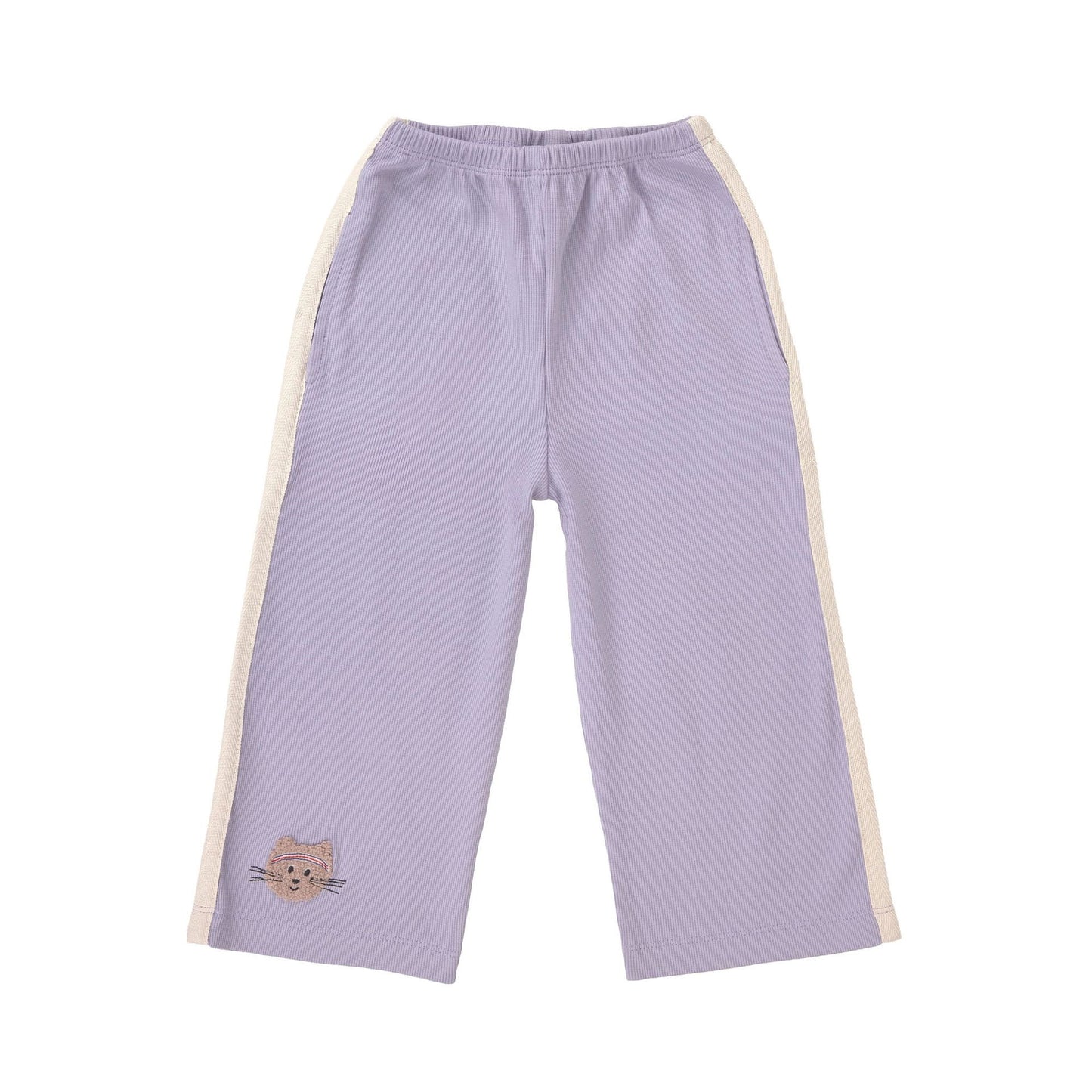 Lässig | Bell-bottom pants Lila