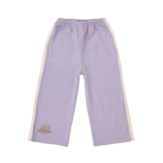 Lässig | Bell-bottom pants Lila