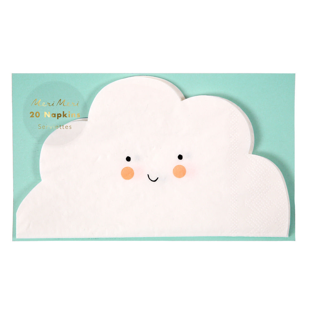 Meri Meri | Happy Cloud servetten (20 stuks)