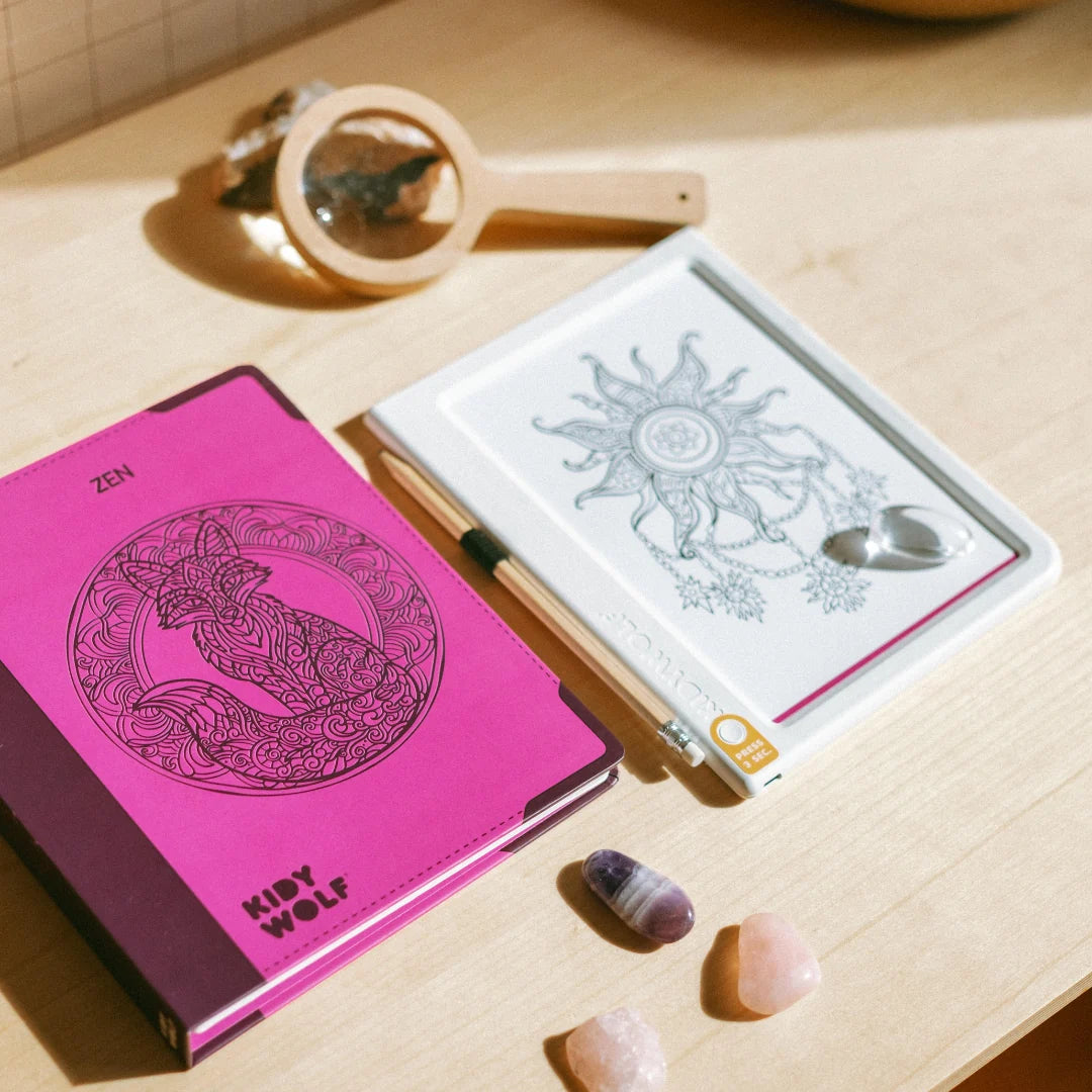 Kidywolf | K-DRAW-PAD Refill Zen – 30 tekeningen