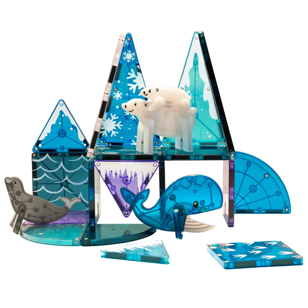 Magna-Tiles | Arctic Animals 25 Piece Set