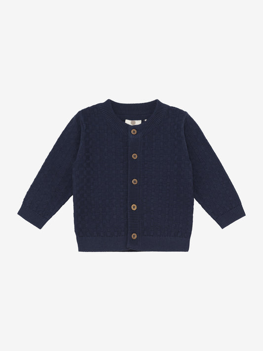 Enfant | Knit cardigan medieval blue