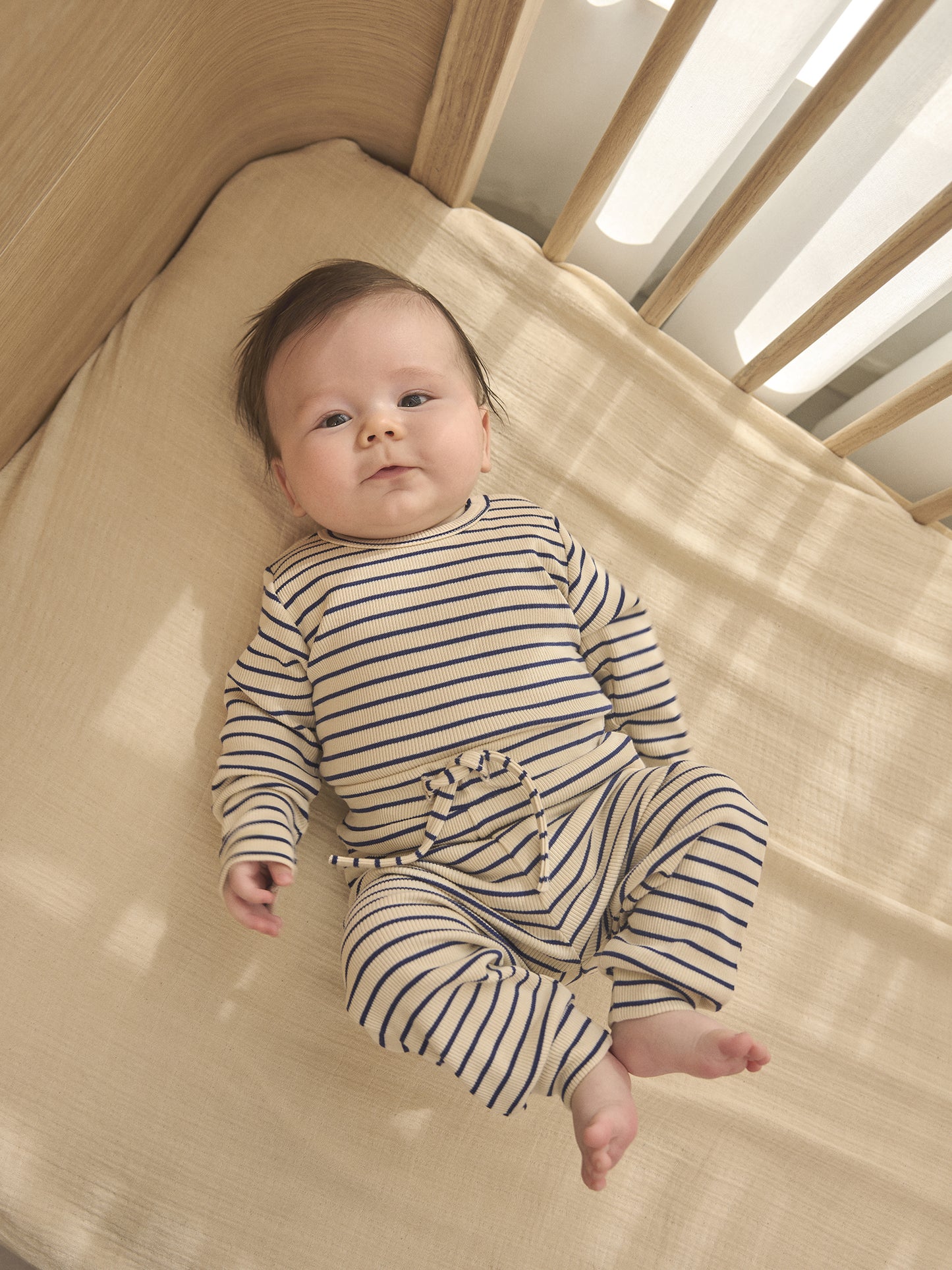 Enfant | pants rib stripe