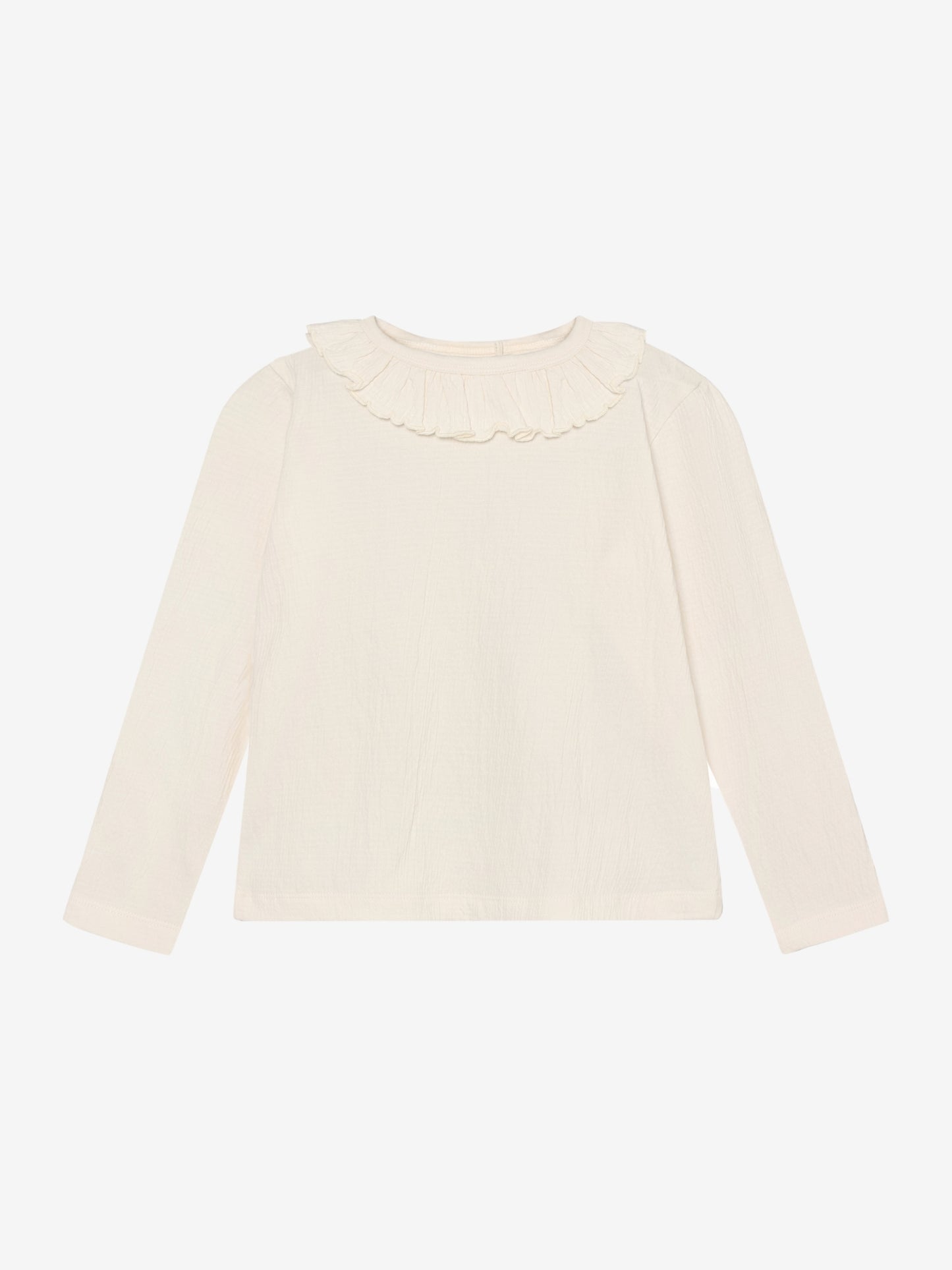 Enfant | longsleeve shirt crepe creme