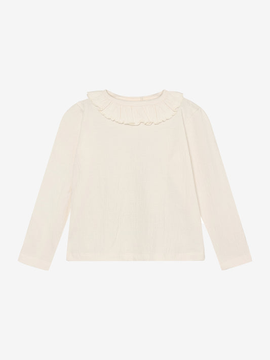 Enfant | longsleeve shirt crepe creme