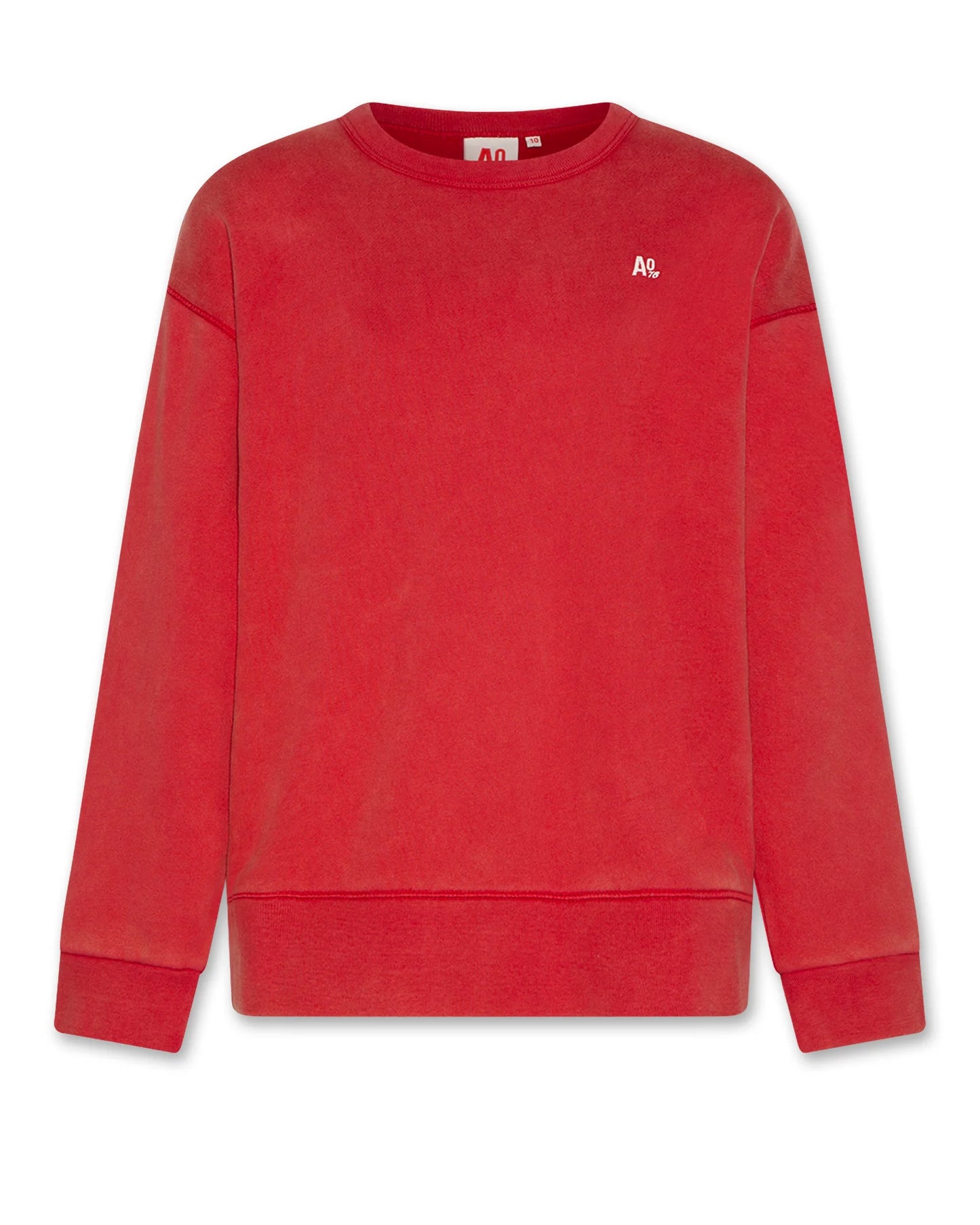A076 | Oscar Sweater Logo - Dark Red