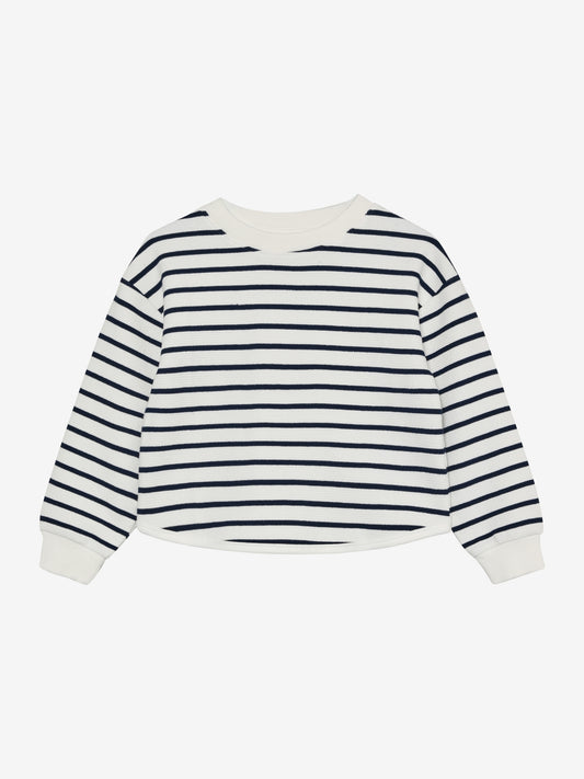 Enfant | sweatshirt stripe medieval blue