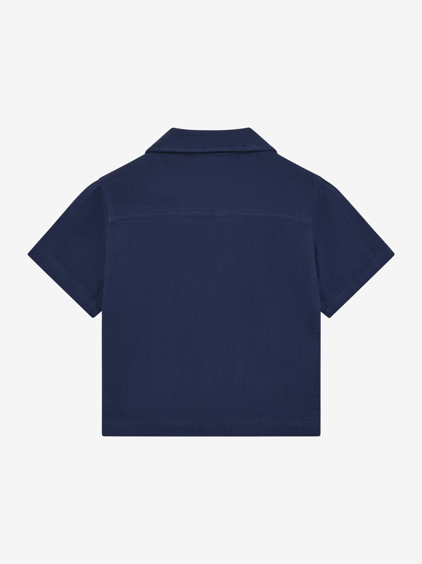 Enfant | Shirt SS muslin medieval blue