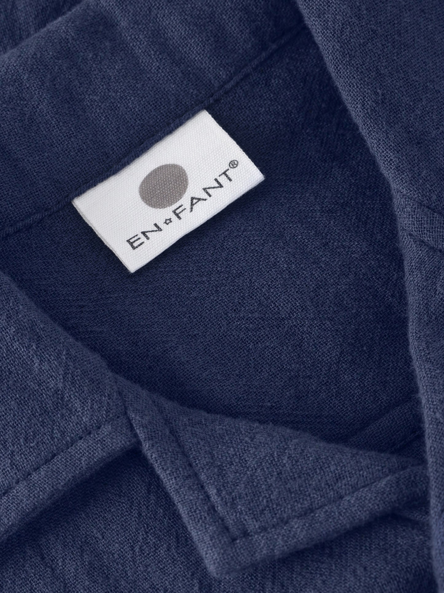 Enfant | Shirt SS muslin medieval blue