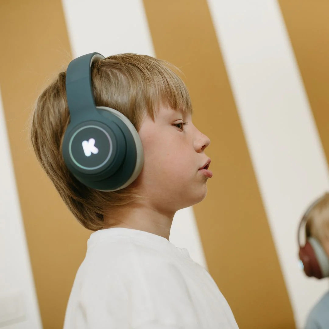 Kidywolf | Kinder Koptelefoon Blauw – Draadloze Headset voor Kinderen