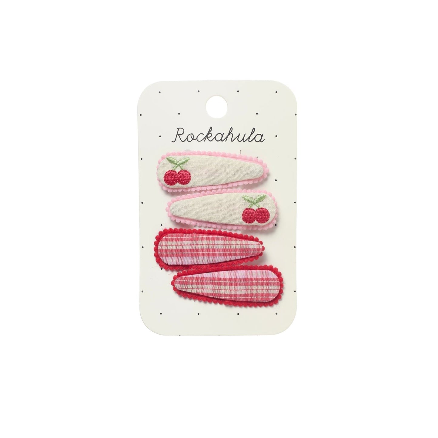 Rockahula | Cherry Dreams Fabric Haarspeldjesset