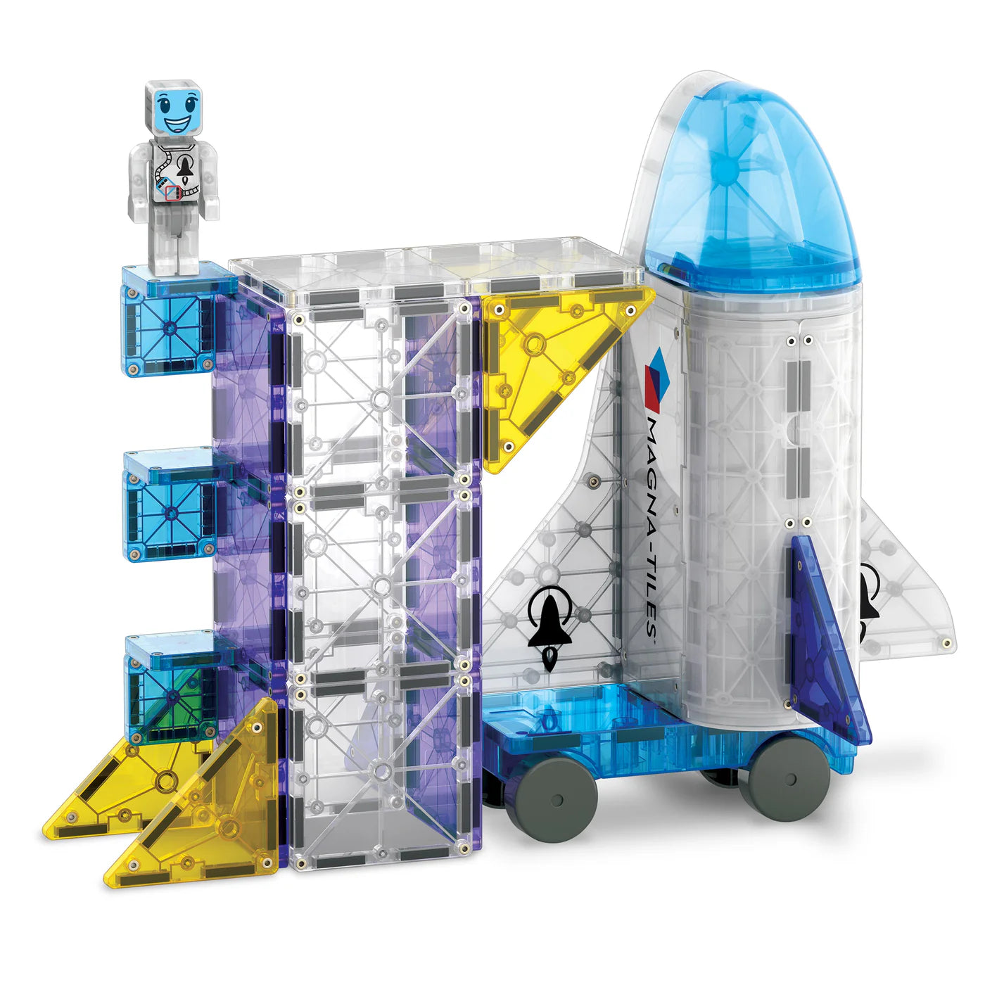 Magna-Tiles | Space shuttle 32 Piece Set - ruimte