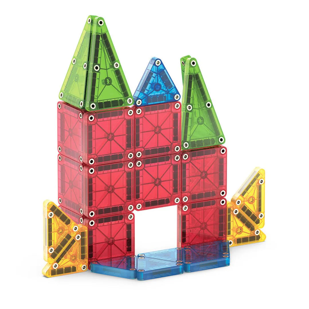Magna-Tiles |microMAGS Reisset 26-delig – magnetisch speelgoed voor onderweg