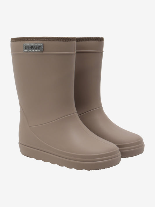 Enfant | Thermo Boots Solid Pine Bark