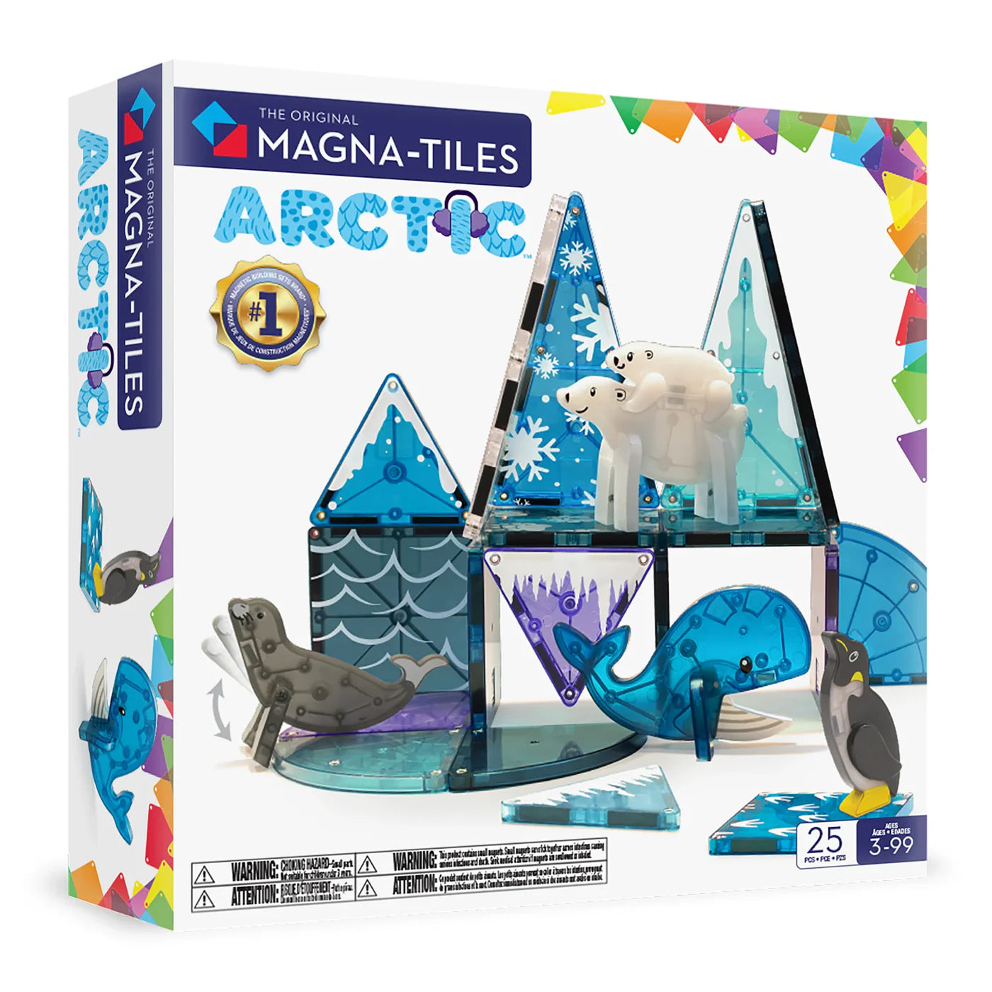 Magna-Tiles | Arctic Animals 25 Piece Set