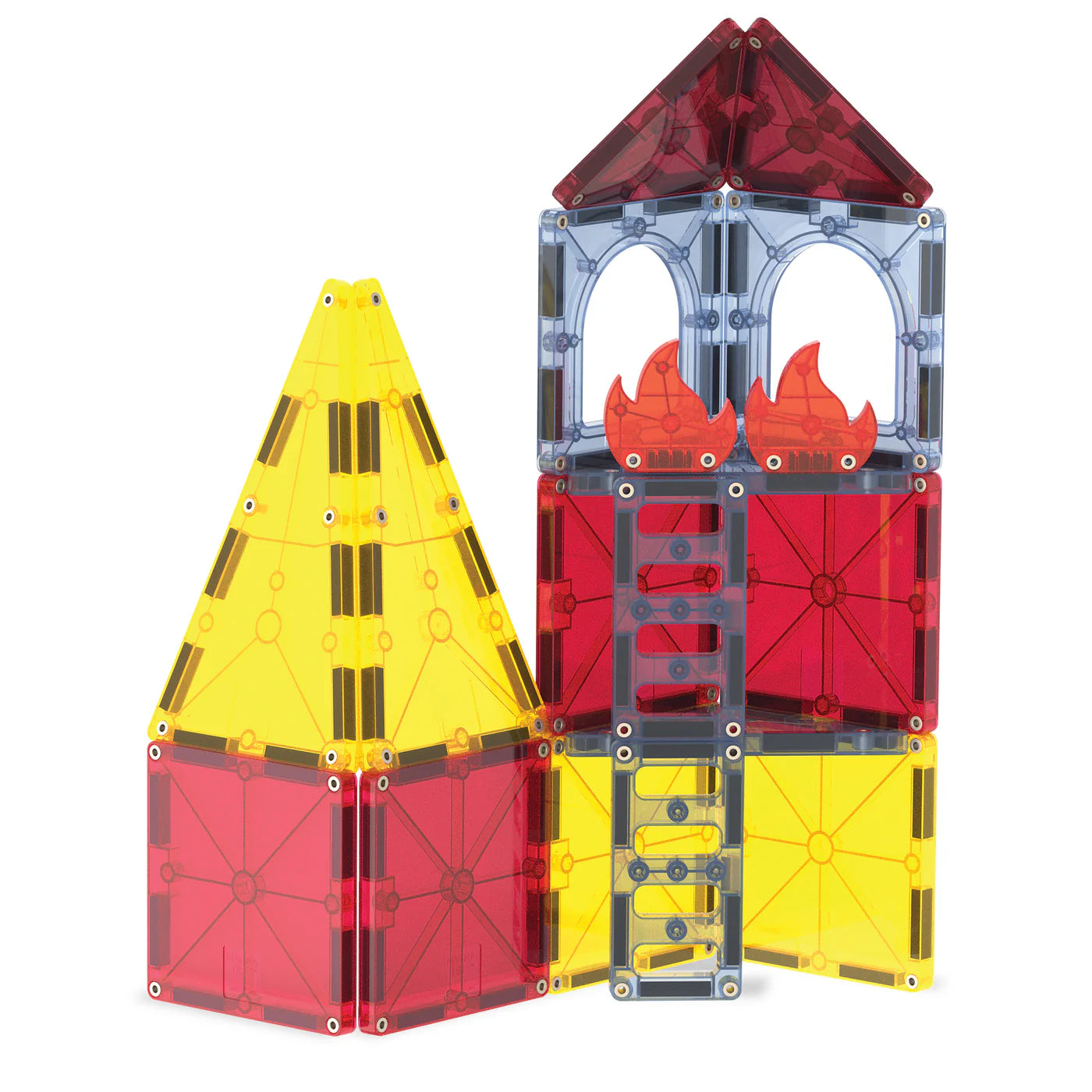 Magna-Tiles | Fire Station 27-Piece Set