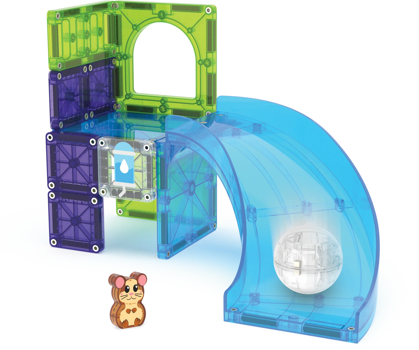 Magna-Tiles | Hamster Ball 13-Piece Set