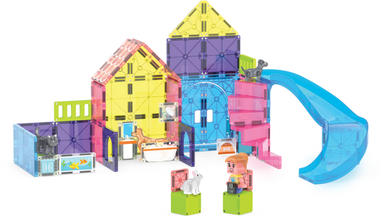Magna-Tiles | Pet Playhouse 50-Piece Set