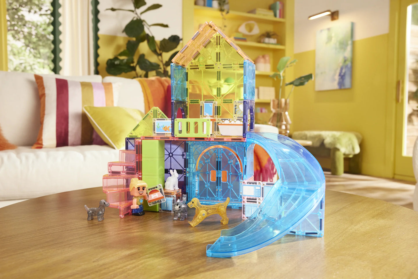 Magna-Tiles | Pet Playhouse 50-Piece Set
