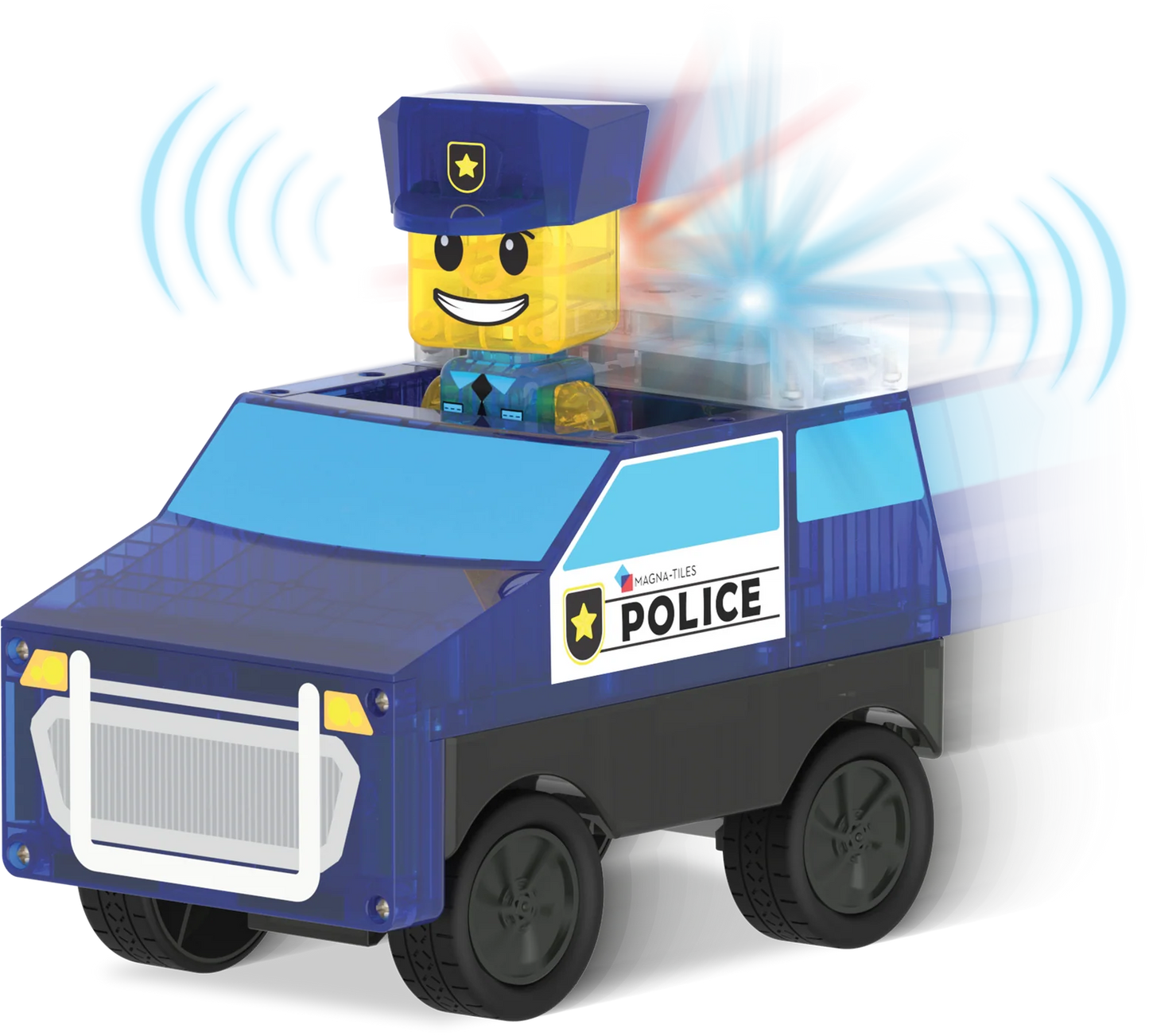 Magna-Tiles | Police Station 35-Piece Set
