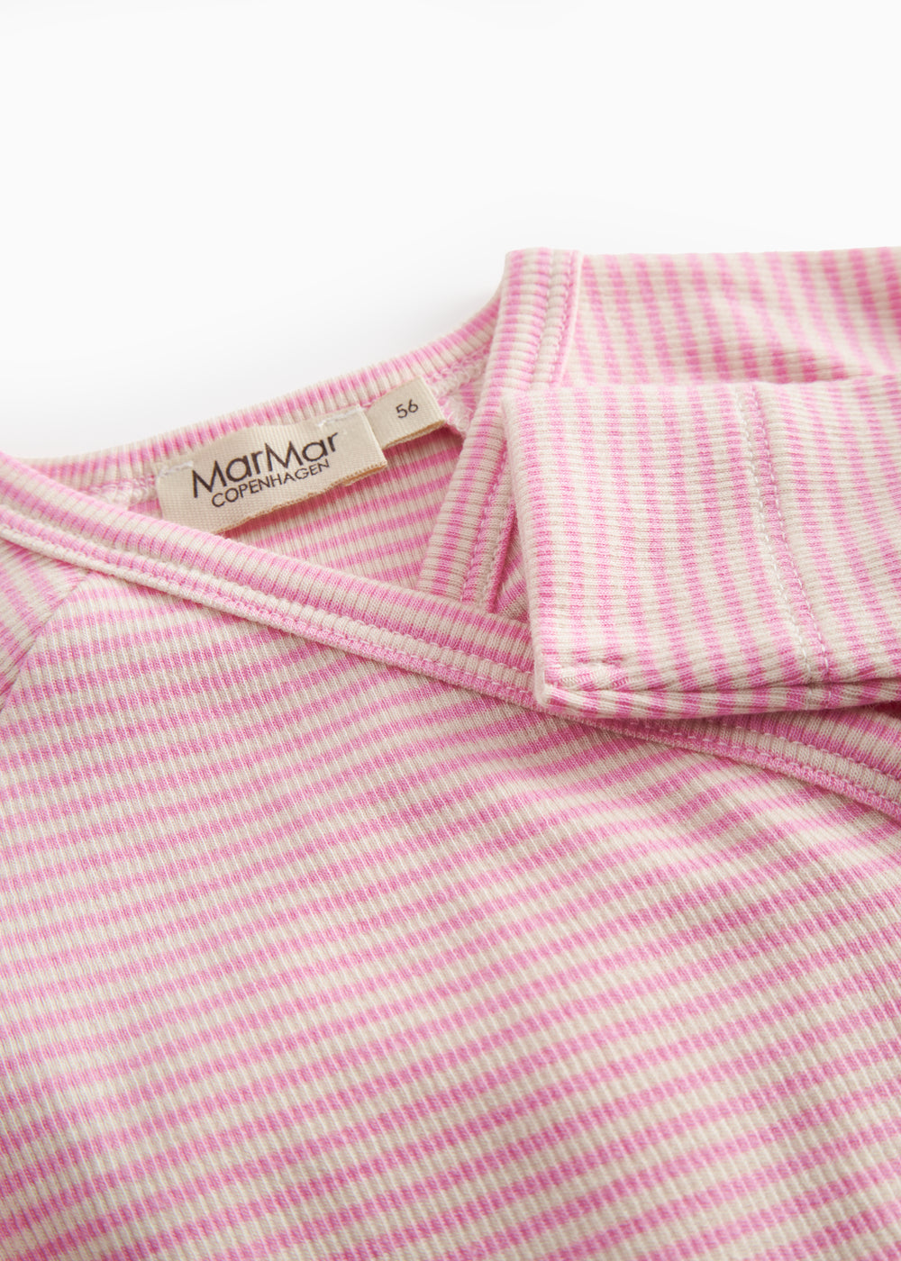 MarMar Copenhagen | Rikke, boxpakje Modal fine rib stripe pink