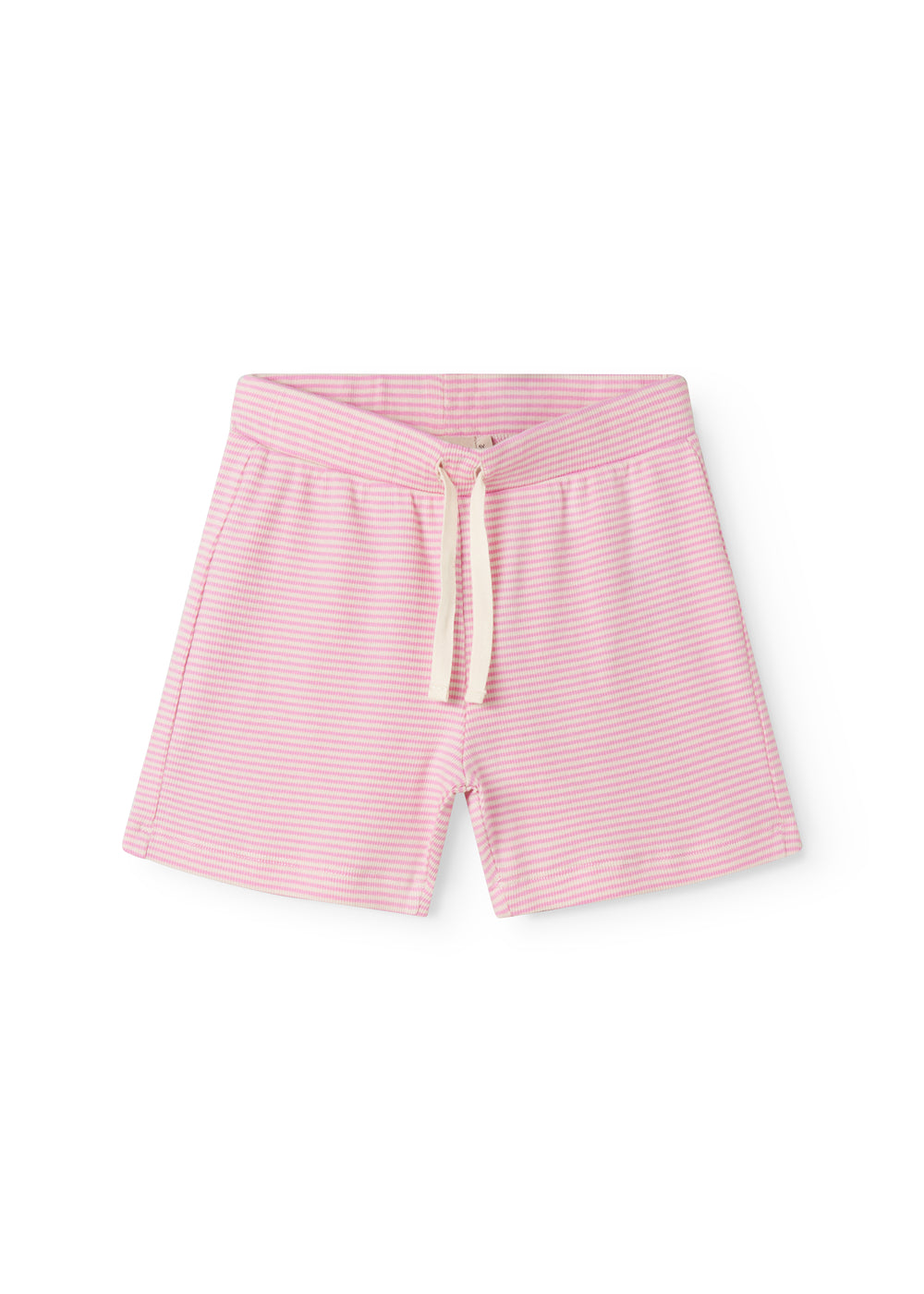 MarMar Copenhagen | Paulo short modal fine rib stripe roze