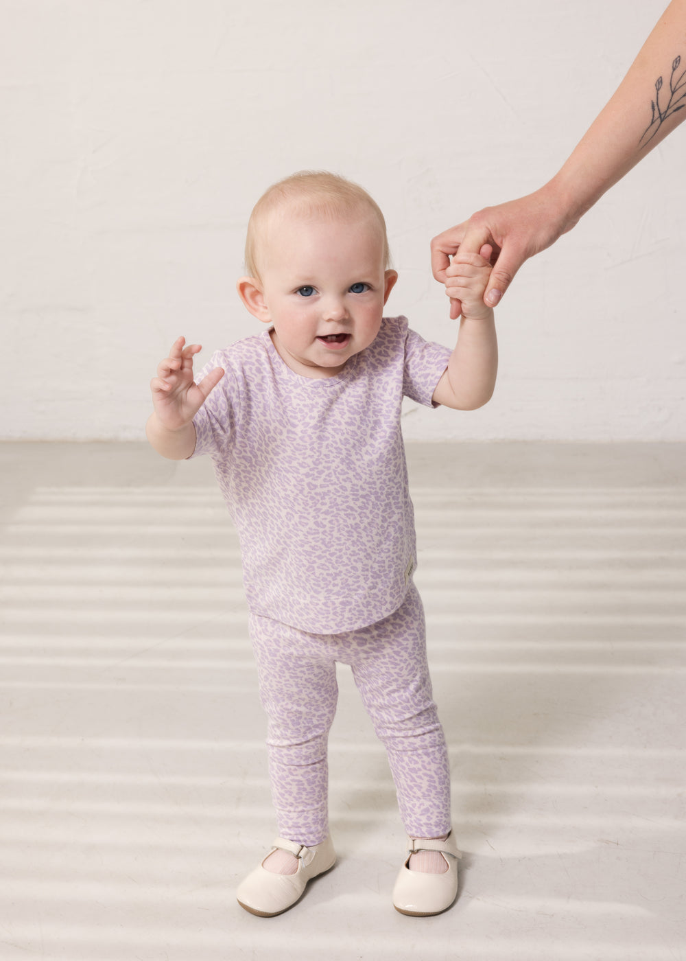 MarMar Copenhagen | Leopard legging Piva lila