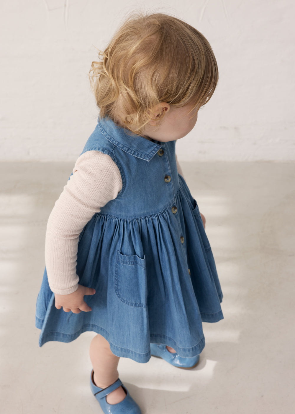 MarMar Copenhagen | Danal, jurkje light denim