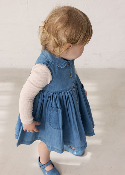 MarMar Copenhagen | Danal, jurkje light denim