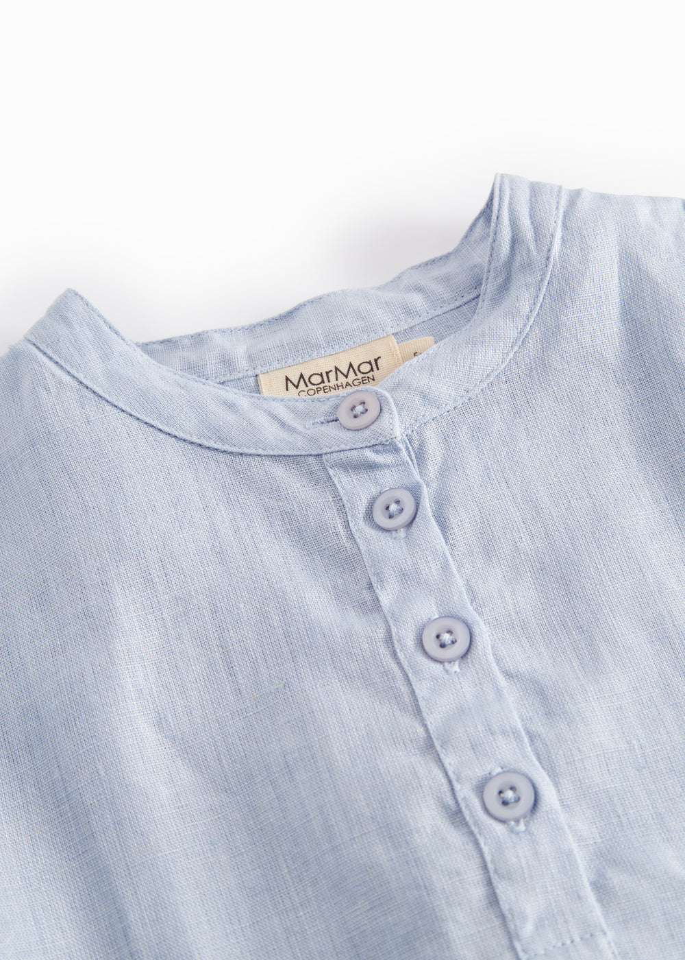 MarMar Copenhagen | Linnen blouse - Blue Mist