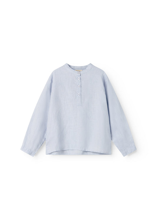 MarMar Copenhagen | Linnen blouse - Blue Mist