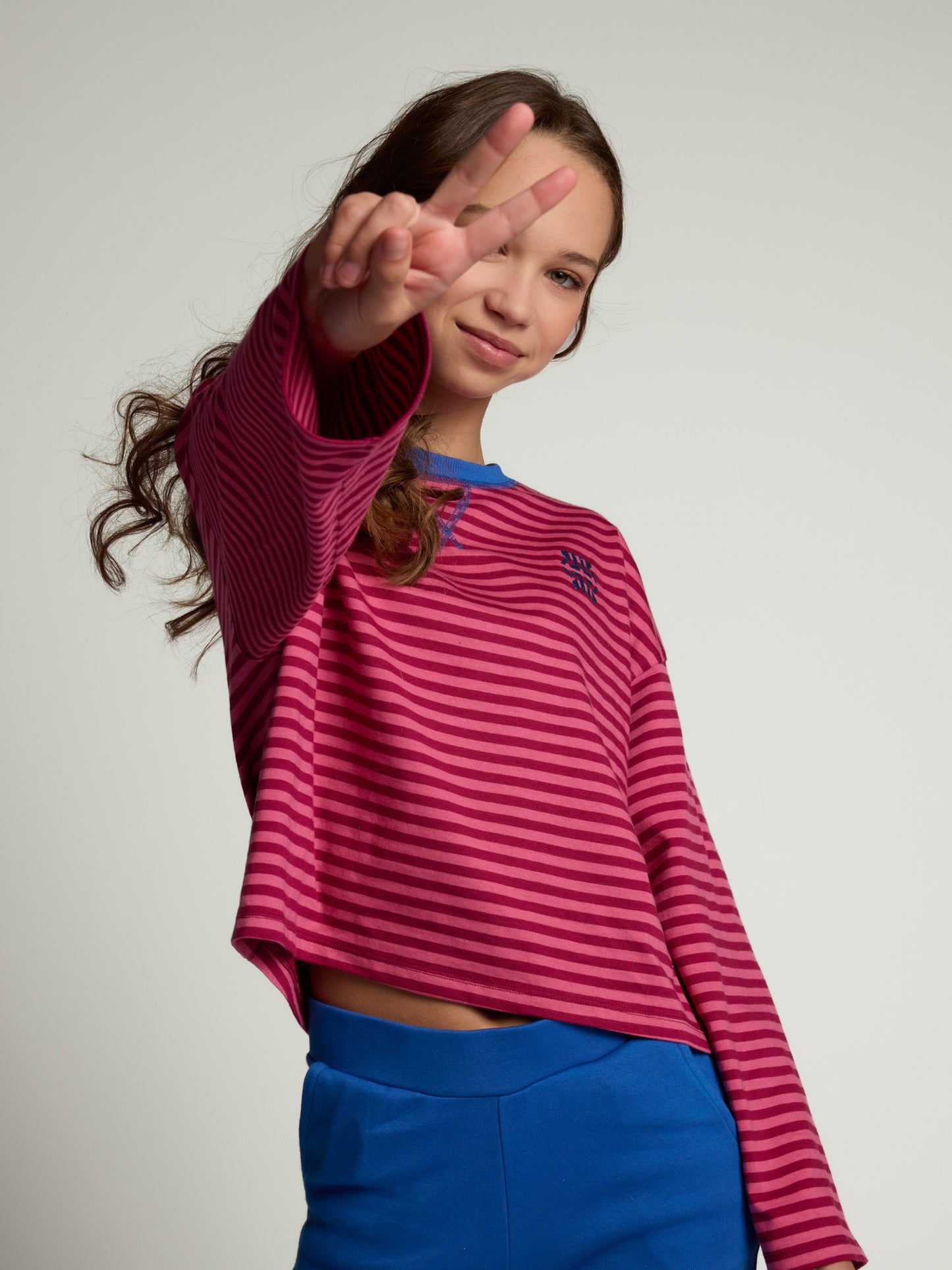 Looxs | 10sixteen gestreept longsleeve T-shirt