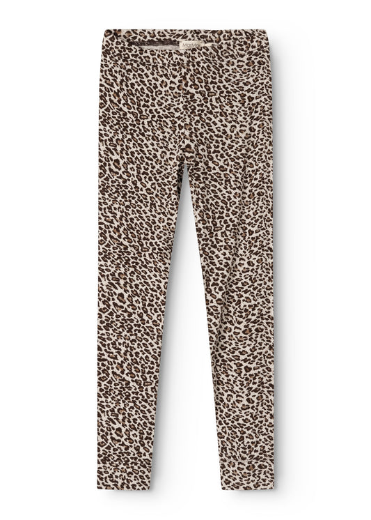 MarMar Copenhagen | Leo Leg legging Dark Brown Leo