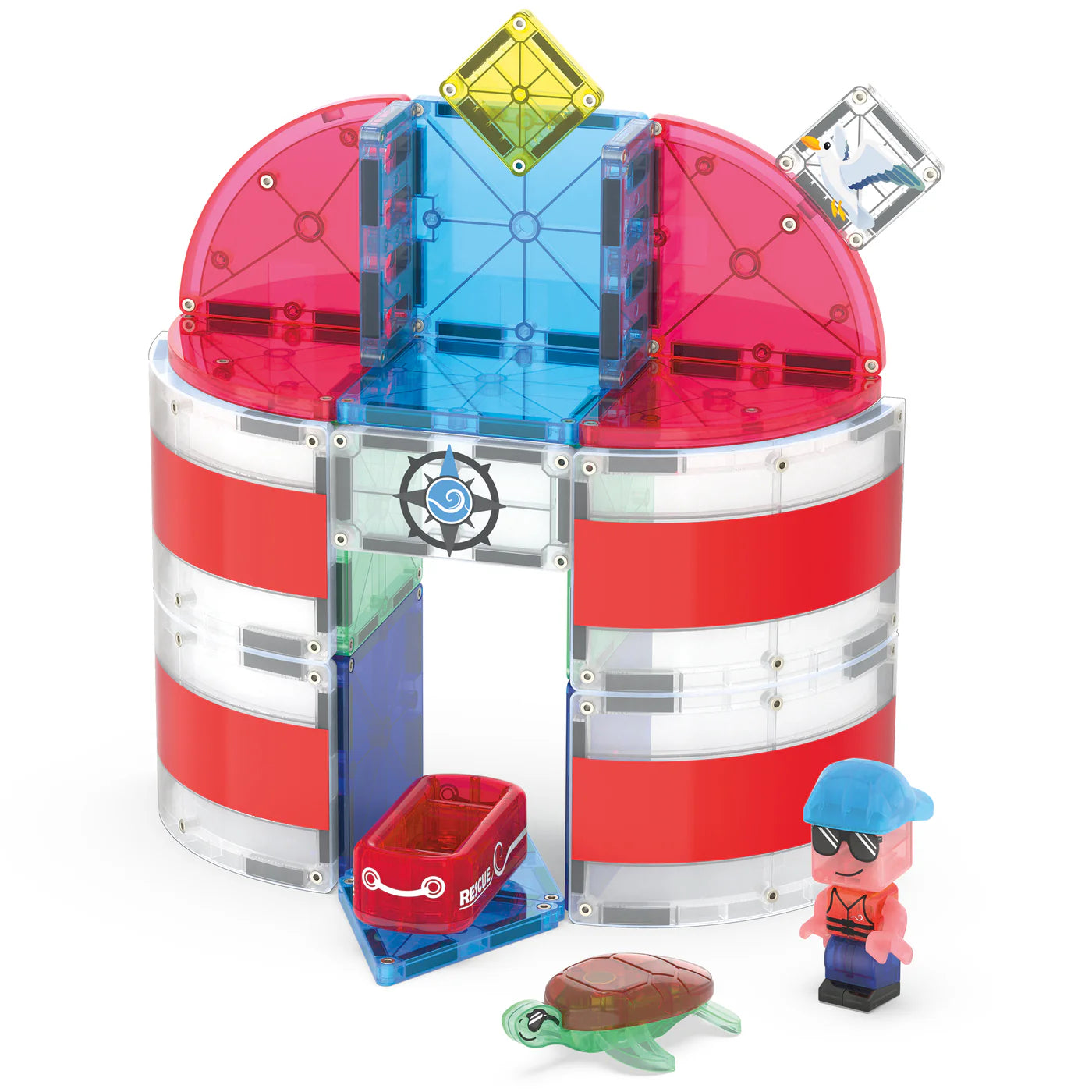 Magna-Tiles | Lighthouse Rescue – 26 Delige Magnetische Bouwset