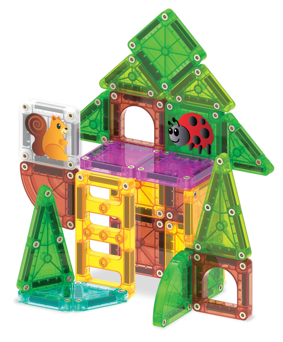 Magna-Tiles | microMAGS Travel Treehouse – 24 Delige Reisbouwset
