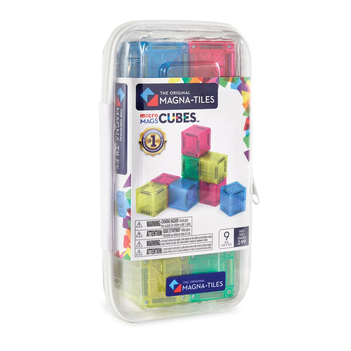 MAGNA-TILES | microMAGS Cubes 9-delig