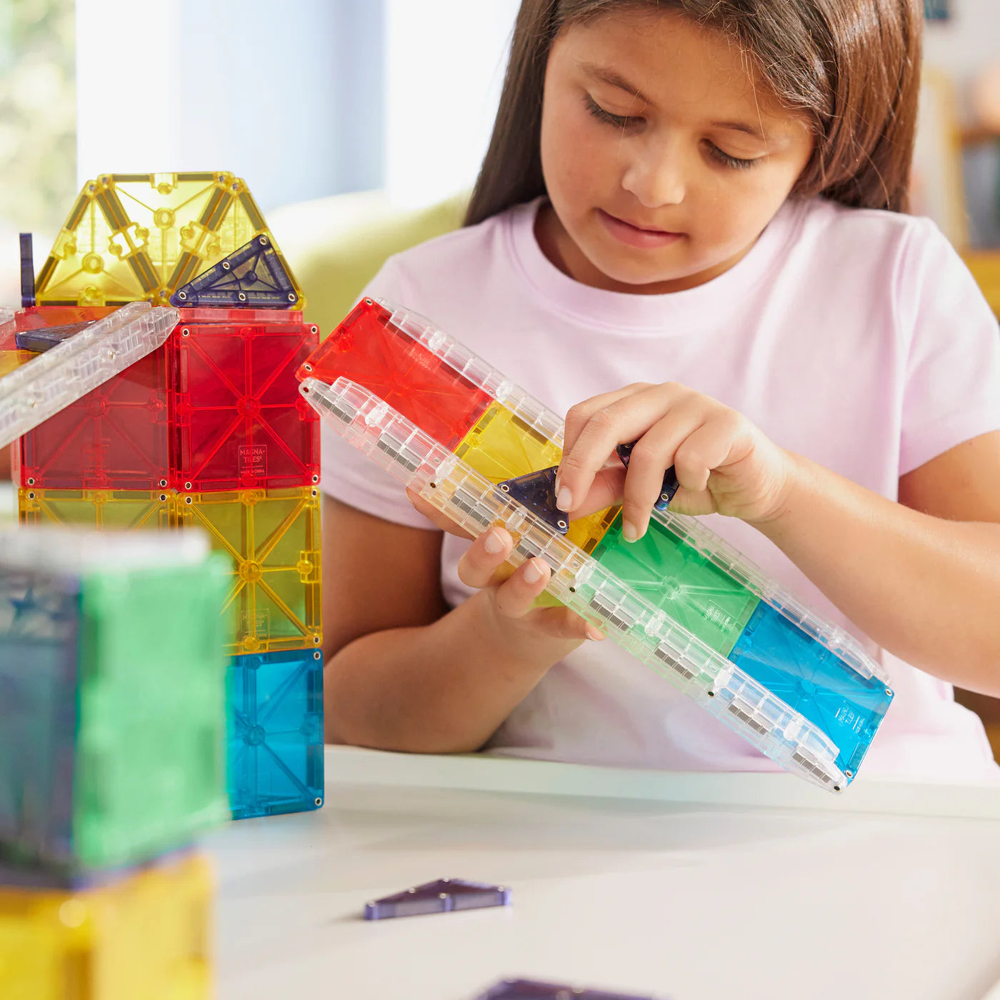 Magna-Tiles | Rail Racers Rail Pack 8-delig – uitbreiding racebaan
