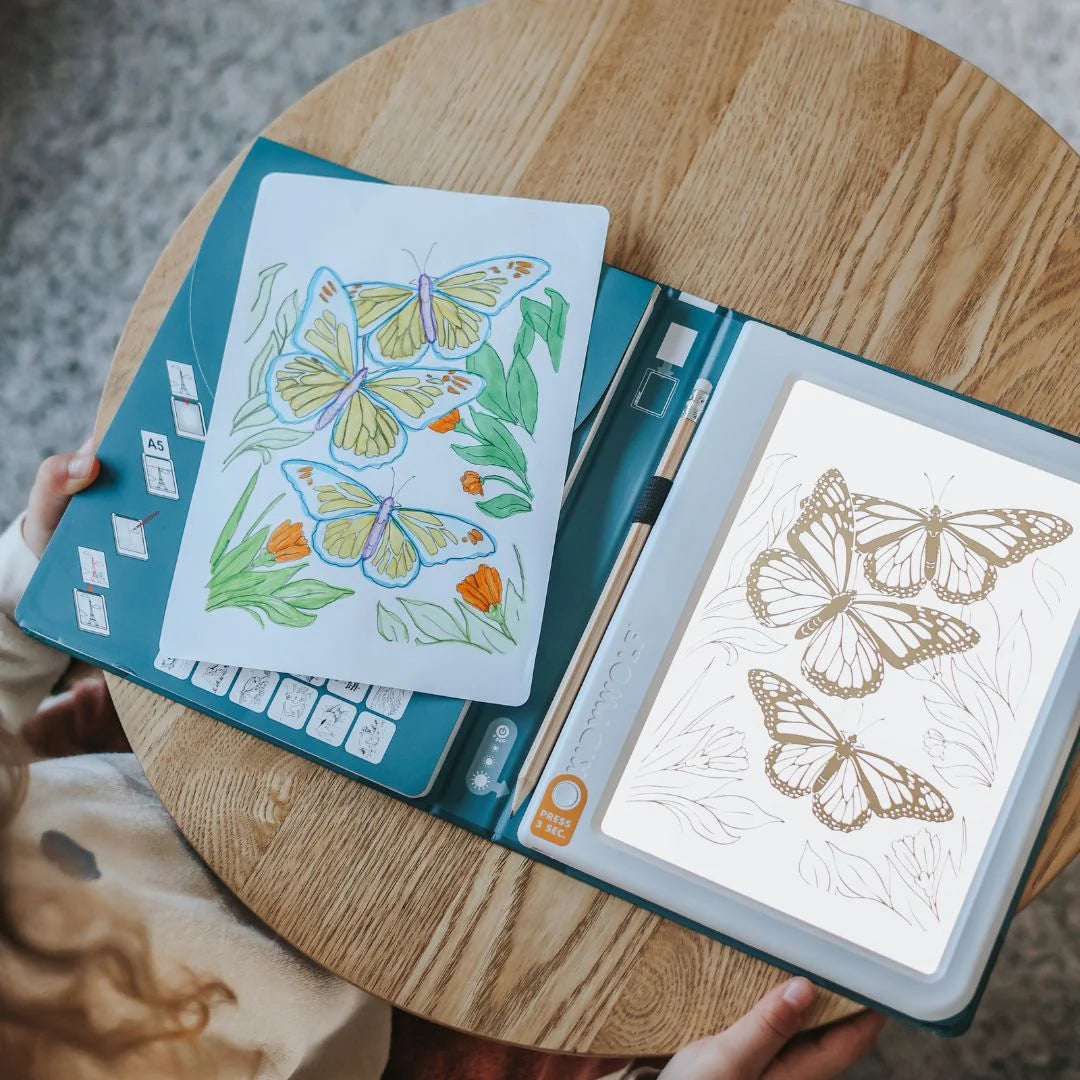 Kidywolf | KIDYDRAW Pad Animals – Lichtbak Tekenen voor Kinderen (8+)