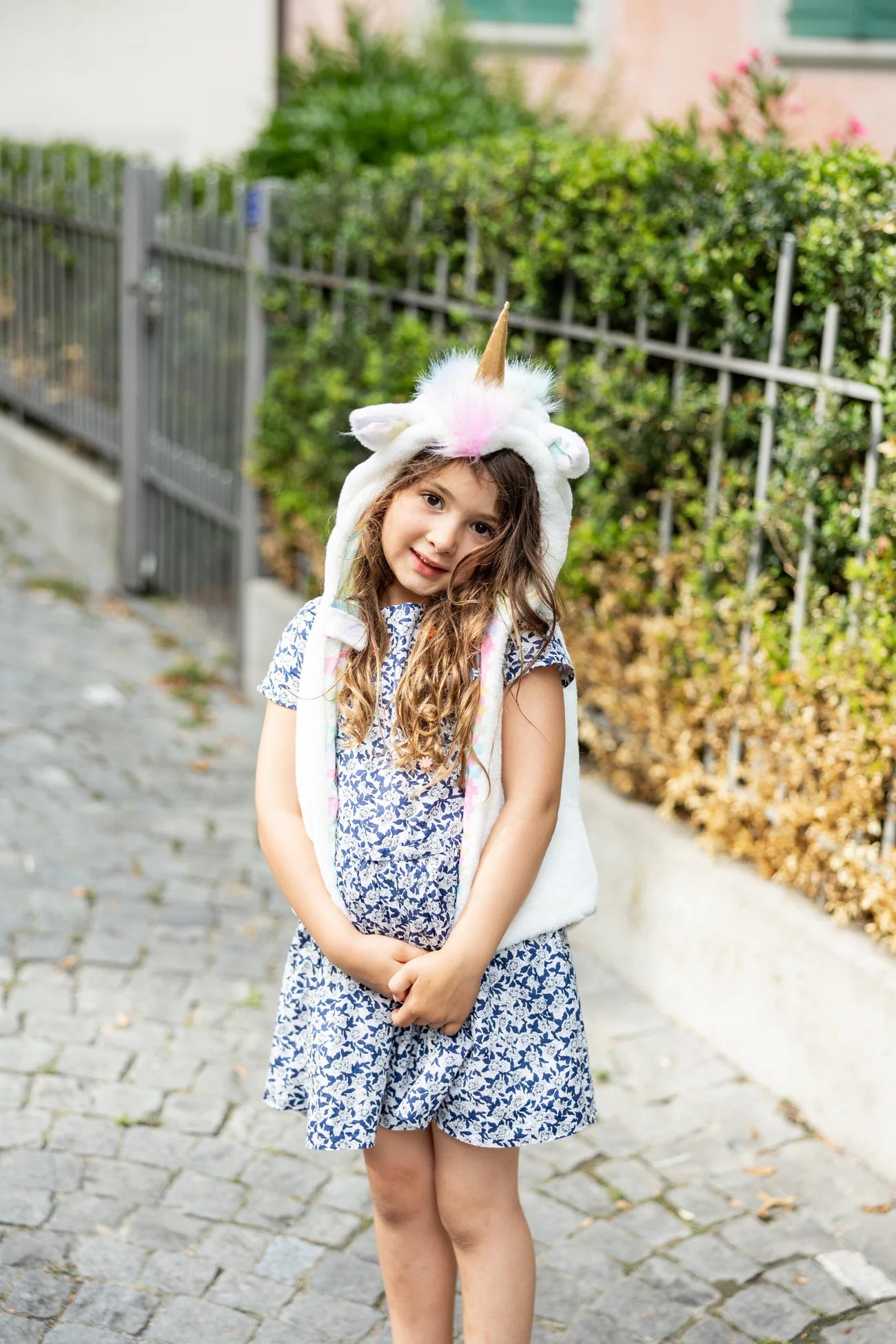Great Pretenders | Unicorn Vest – Zachte Witte Verkleedvest met Capuchon