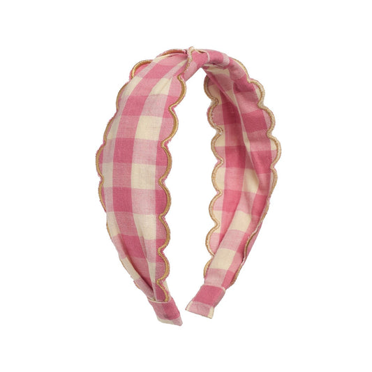Rockahula | Scalloped Gingham Diadeem