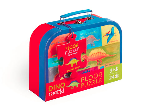 Crocodile Creek |  Dinoworld vloerpuzzel - 24 stukjes