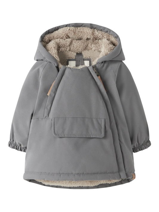 Lil' Atelier | Winterjas blue grey