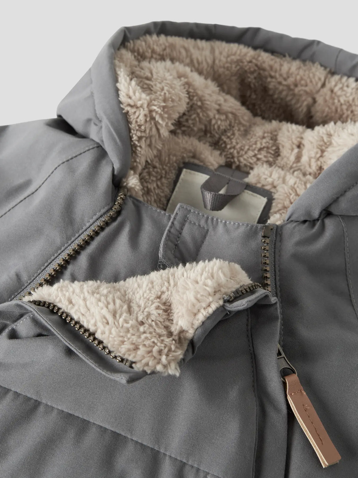 Lil' Atelier | Winterjas blue grey