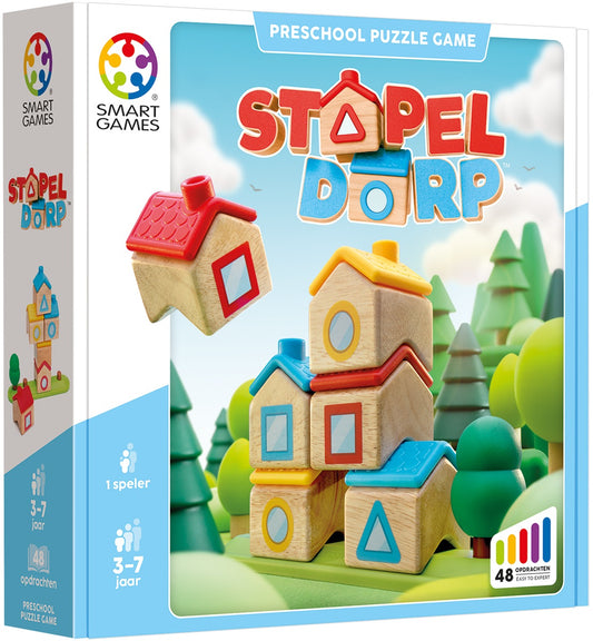 SmartGames | Stapel Dorp – Educatief Stapelspel