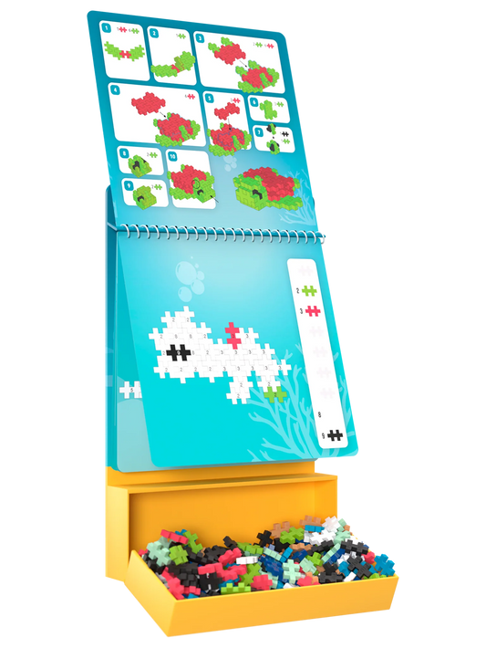 Plus-Plus | Ocean Activity Pad – Onderwater Bouwspeelgoed (125 Stuks)