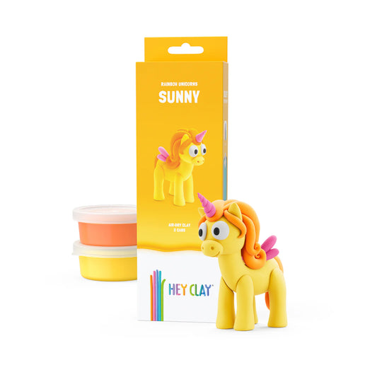 Hey Clay | Sunny Unicorn – Klei Set Vrolijke Eenhoorn Maken