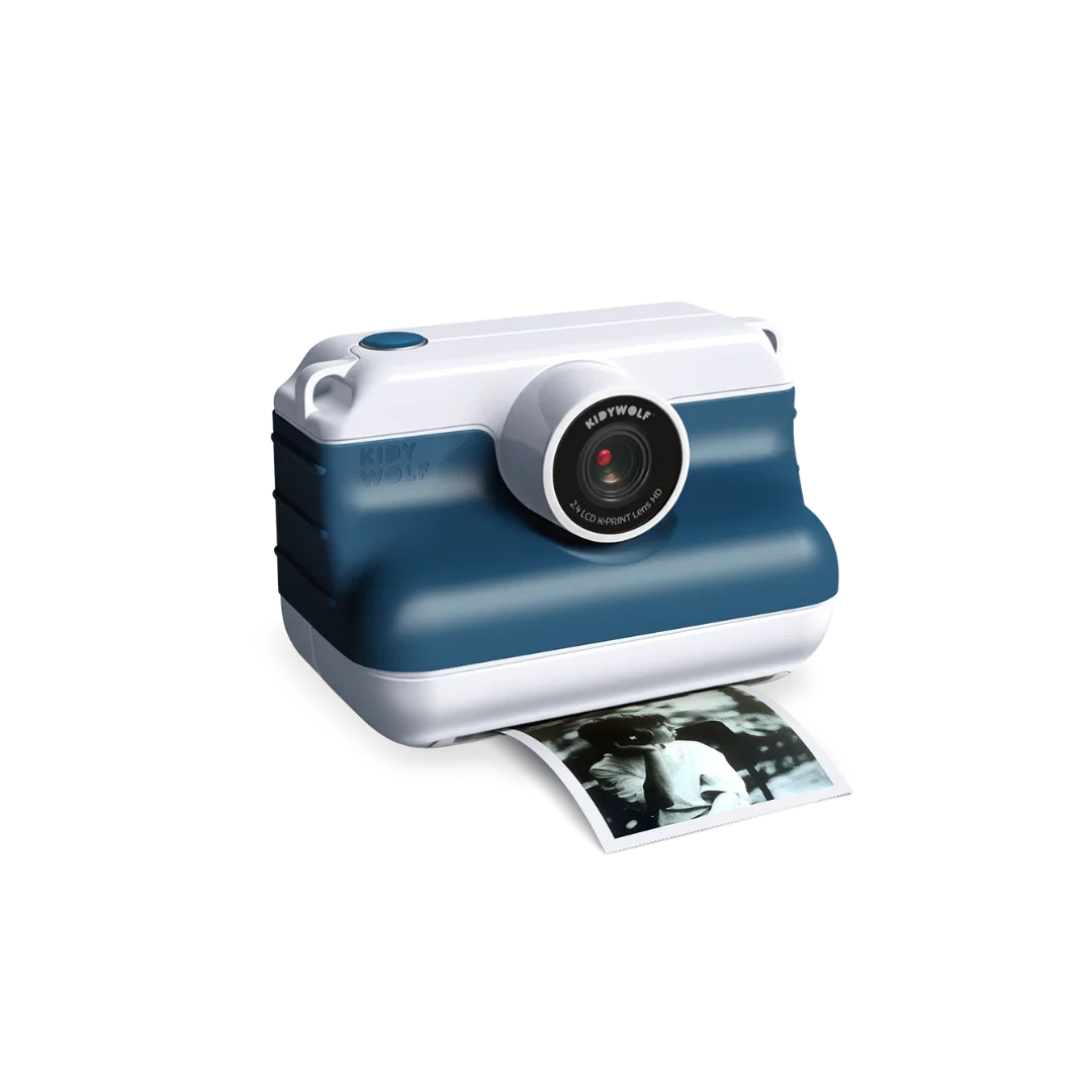 Kidywolf | K-PRINT instant camera met printer – Blauw