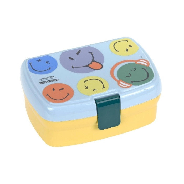 Lässig | SmileyWorld lunchbox - Blue
