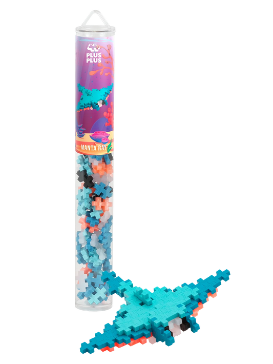 Plus-Plus | Manta Ray Tube – Creatief Rog Bouwspeelgoed