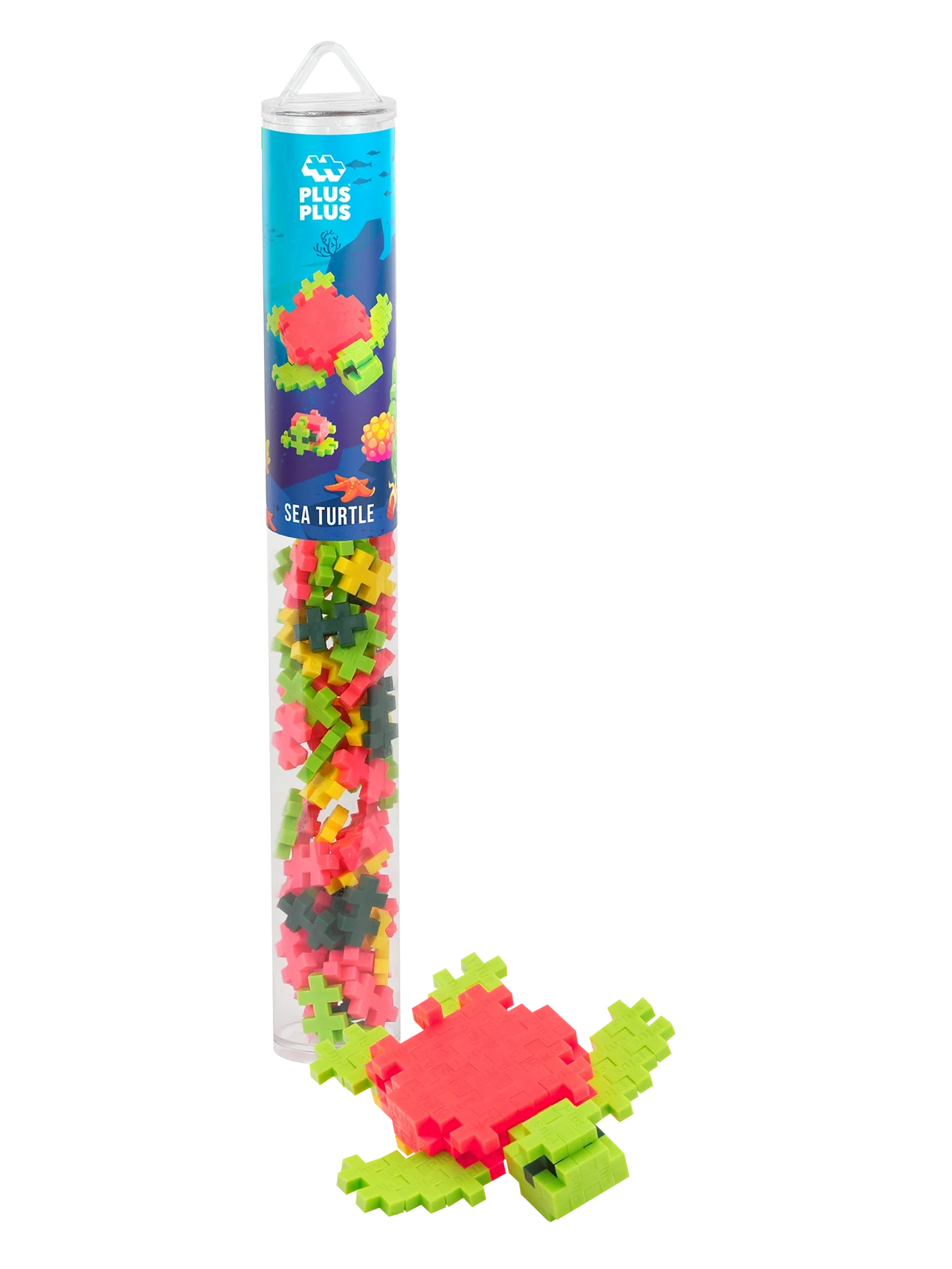 Plus-Plus | Sea Turtle Tube – Creatief Schildpad Bouwspeelgoed